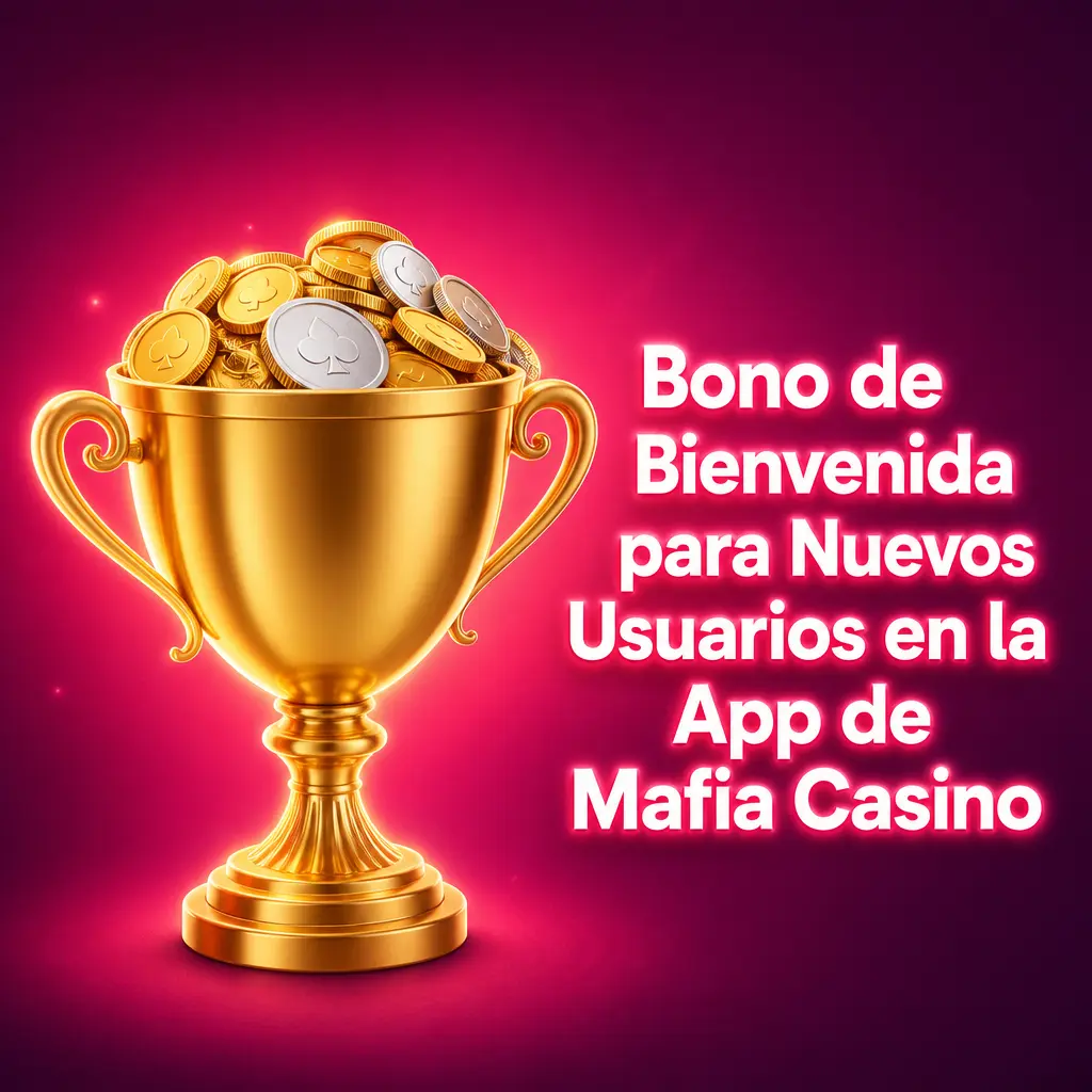Bono de bienvenida de Mafia Casino: 100% hasta 500 EUR en Casino o Deportes, con giros gratis y depósito mínimo de 20 EUR.