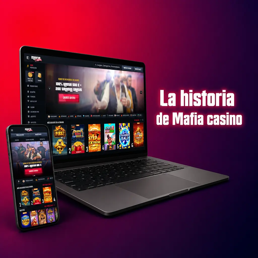 Historia de Mafia Casino: fundado en 2021, con licencia internacional y sede en Curazao, liderado por Marco Esposito