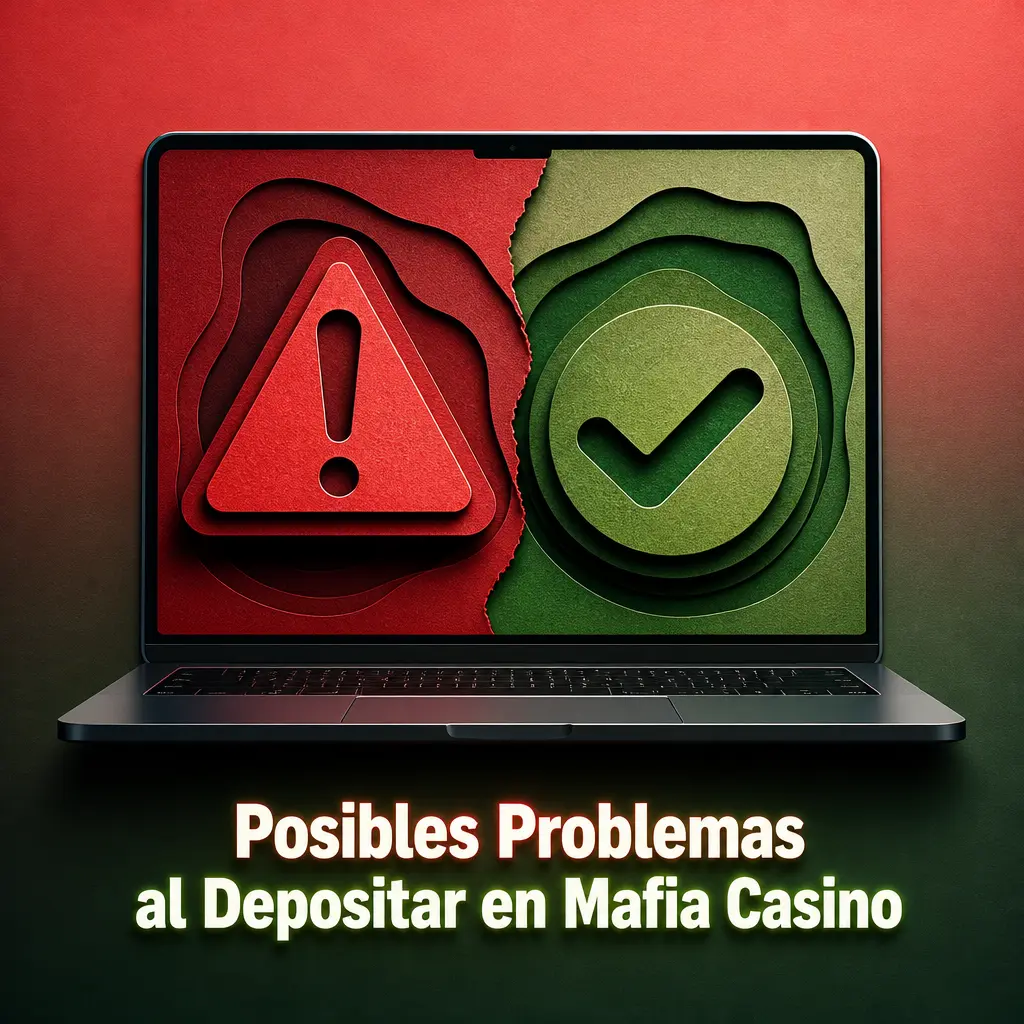 Problemas comunes al depositar en Mafia Casino: saldo no acreditado, tarjeta rechazada, verificación pendiente o límites alcanzados.